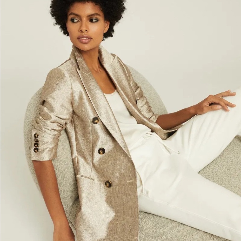 Reiss Gold Blazer